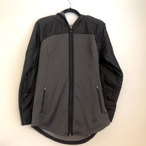 Light Weight Grey/Black North Face Jacket
